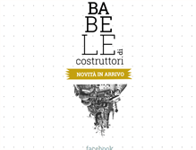 Tablet Screenshot of costruttoridibabele.net
